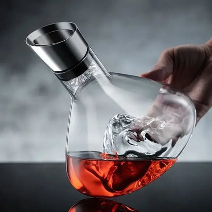 Elegantly Poured™ Wine Decanter