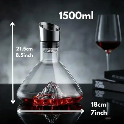 Elegantly Poured™ Wine Decanter